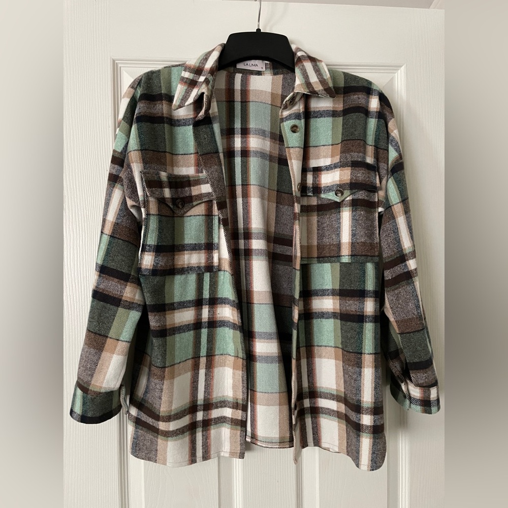 NWOT Women shirt 30% wool